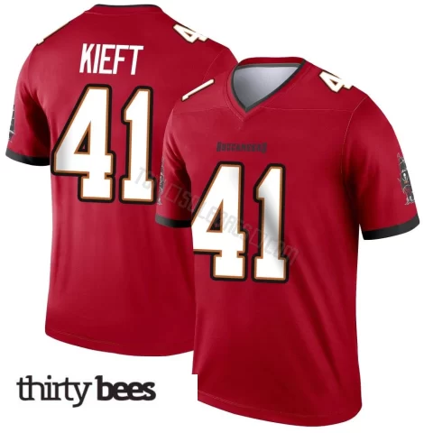 Ko Kieft ＃41 Tampa Bay Buccaneers Men's Legend Red Jersey