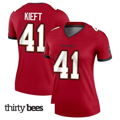 Ko Kieft ＃41 Tampa Bay Buccaneers Women's Legend Red Jersey