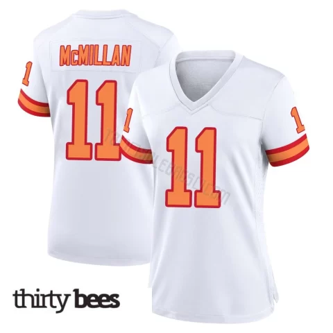 Jalen McMillan ＃11 Tampa Bay Buccaneers Women's Game White '76 Jersey
