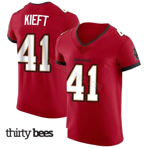 Ko Kieft ＃41 Tampa Bay Buccaneers Men's Elite Red Vapor Jersey