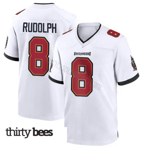 Kyle Rudolph ＃8 Tampa Bay Buccaneers Youth Game White Jersey