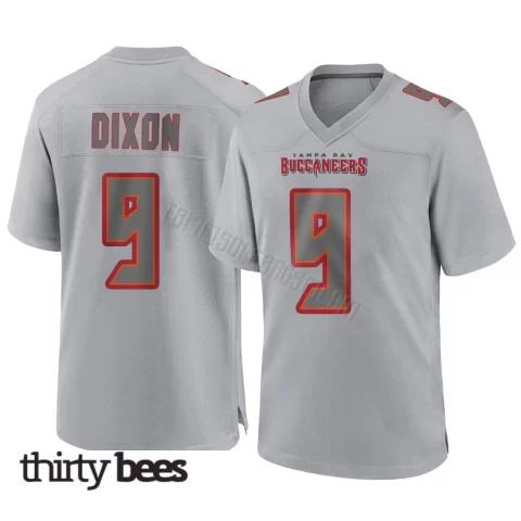 Riley Dixon ＃9 Tampa Bay Buccaneers Men's Game Gray Atmosphere Fashion Jersey