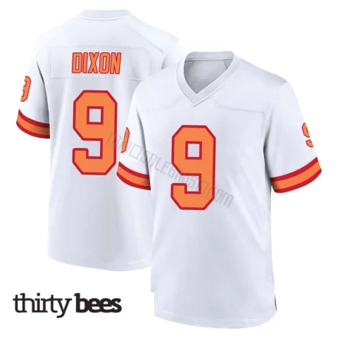 Riley Dixon ＃9 Tampa Bay Buccaneers Youth Game White '76 Jersey