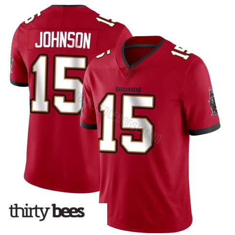 Tez Johnson ＃15 Tampa Bay Buccaneers Youth Limited Red Team Color Vapor Untouchable Jersey