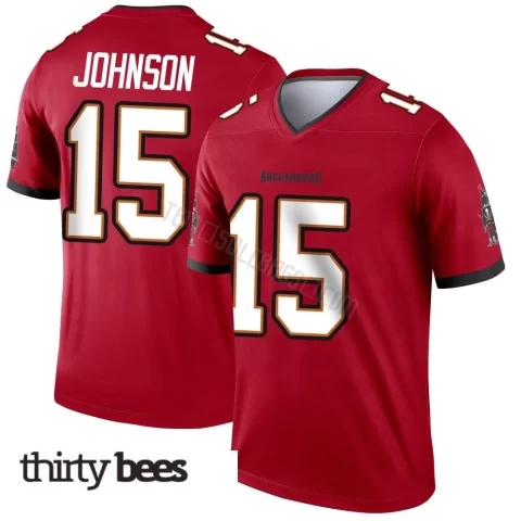 Tez Johnson ＃15 Tampa Bay Buccaneers Youth Legend Red Jersey