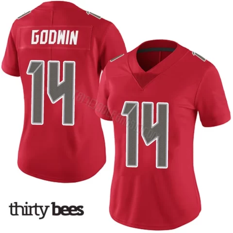 Chris Godwin ＃14 Tampa Bay Buccaneers Women's Limited Red Team Color Vapor Untouchable Jersey