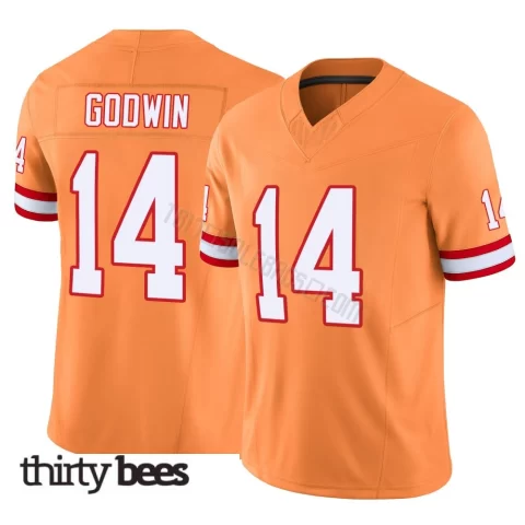 Chris Godwin ＃14 Tampa Bay Buccaneers Youth Limited Orange Vapor F.U.S.E. Jersey