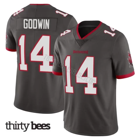 Chris Godwin ＃14 Tampa Bay Buccaneers Youth Limited Pewter Alternate Vapor Jersey