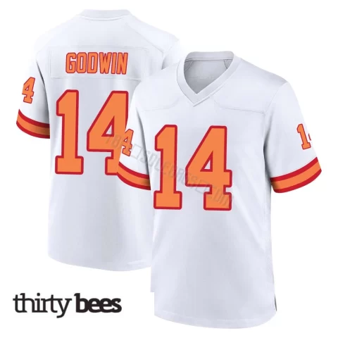 Chris Godwin ＃14 Tampa Bay Buccaneers Men's Game White '76 Jersey