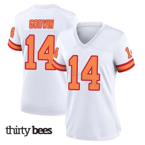 Chris Godwin ＃14 Tampa Bay Buccaneers Women's Game White '76 Jersey