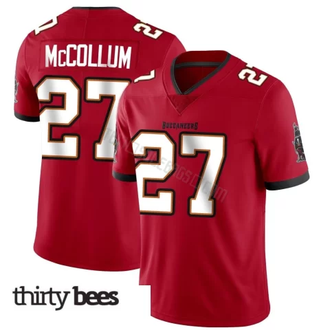 Zyon McCollum ＃27 Tampa Bay Buccaneers Men's Limited Red Team Color Vapor Untouchable Jersey