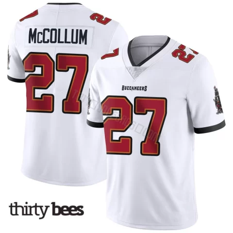 Zyon McCollum ＃27 Tampa Bay Buccaneers Youth Limited White Vapor Untouchable Jersey