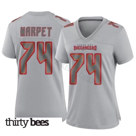 Ali Marpet ＃74 Tampa Bay Buccaneers Women's Game Gray Atmosphere Fashion Jersey