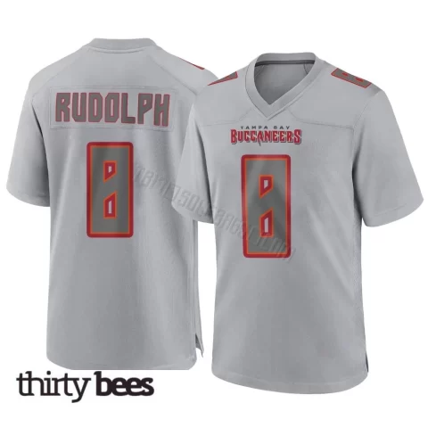 Kyle Rudolph ＃8 Tampa Bay Buccaneers Youth Game Gray Atmosphere Fashion Jersey