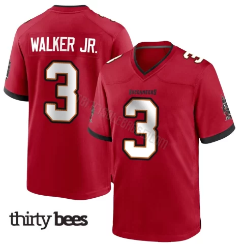 Anthony Walker Jr. ＃3 Tampa Bay Buccaneers Youth Game Red Team Color Jersey