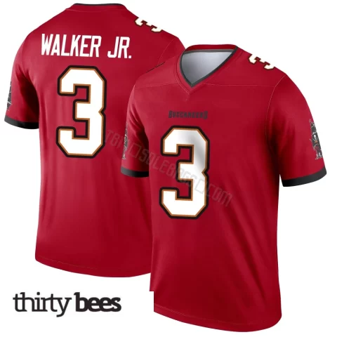 Anthony Walker Jr. ＃3 Tampa Bay Buccaneers Men's Legend Red Jersey