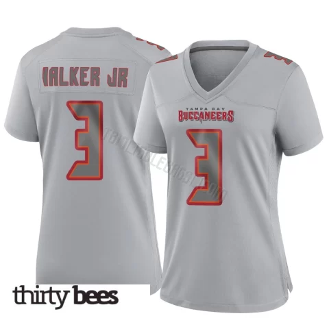Anthony Walker Jr. ＃3 Tampa Bay Buccaneers Women's Game Gray Atmosphere Fashion Jersey