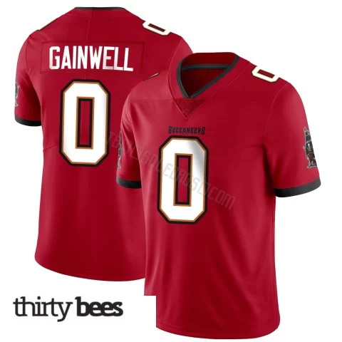 Kenneth Gainwell ＃0 Tampa Bay Buccaneers Men's Limited Red Team Color Vapor Untouchable Jersey