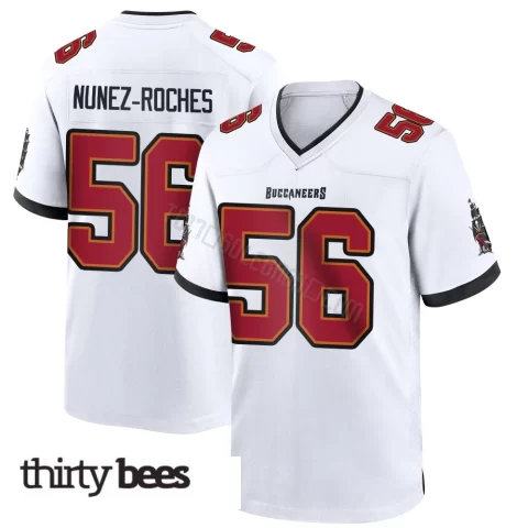 Rakeem Nunez-Roches ＃56 Tampa Bay Buccaneers Youth Game White Jersey