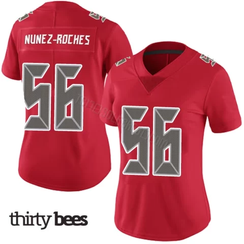 Rakeem Nunez-Roches ＃56 Tampa Bay Buccaneers Women's Limited Red Team Color Vapor Untouchable Jersey