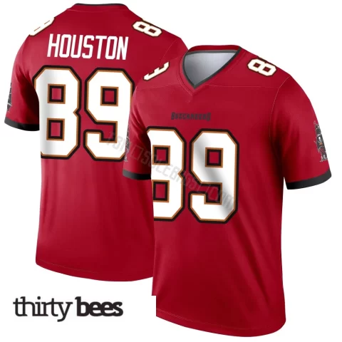 Dennis Houston ＃89 Tampa Bay Buccaneers Men's Legend Red Jersey