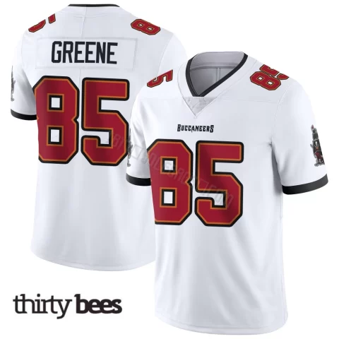 Garrett Greene ＃85 Tampa Bay Buccaneers Men's Limited White Vapor Untouchable Jersey