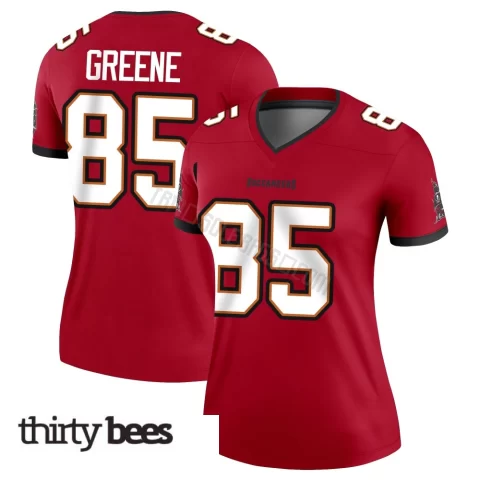 Garrett Greene ＃85 Tampa Bay Buccaneers Women's Legend Red Jersey