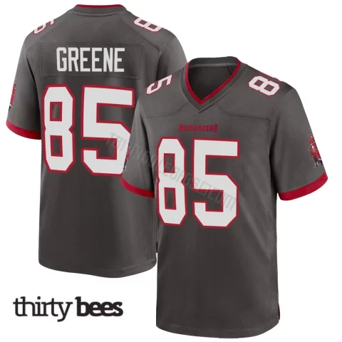 Garrett Greene ＃85 Tampa Bay Buccaneers Youth Game Pewter Alternate Jersey
