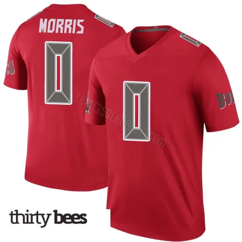 Chandler Morris ＃0 Tampa Bay Buccaneers Youth Legend Red Color Rush Jersey